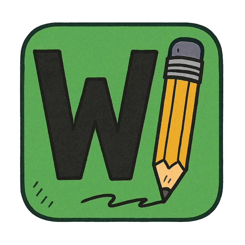 Custom Wordle decorative icon